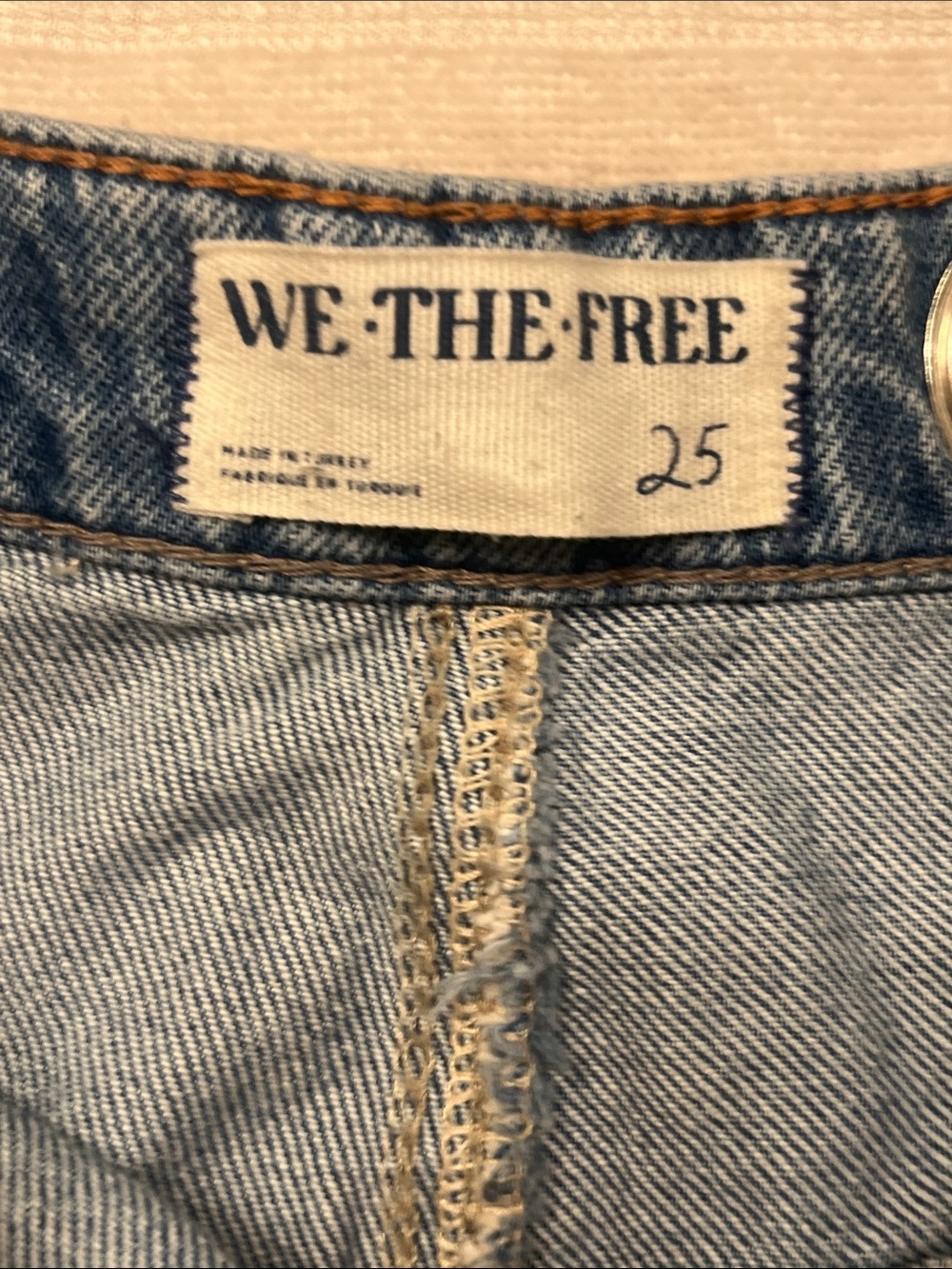 We The Free Moxie Pull-On Barrel Jeans, size 25 - Picture 9 of 14